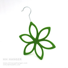 Hot Sale Flocked Scarves Hangers, New Fashion Velvet Tie Hanger